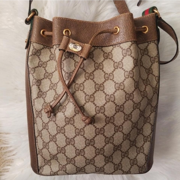 Authentic Vintage Ophidia Gucci Shoulder Bucket - Picture 3 of 10